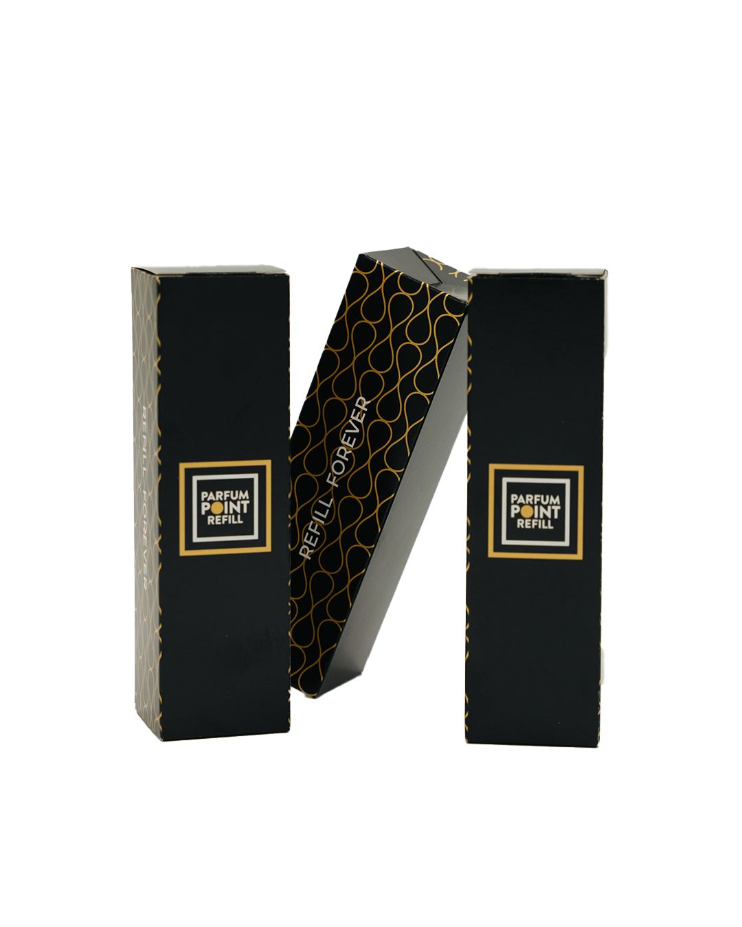 Parfum doosjes 30/50ml (vierkante fles) 5 stuks