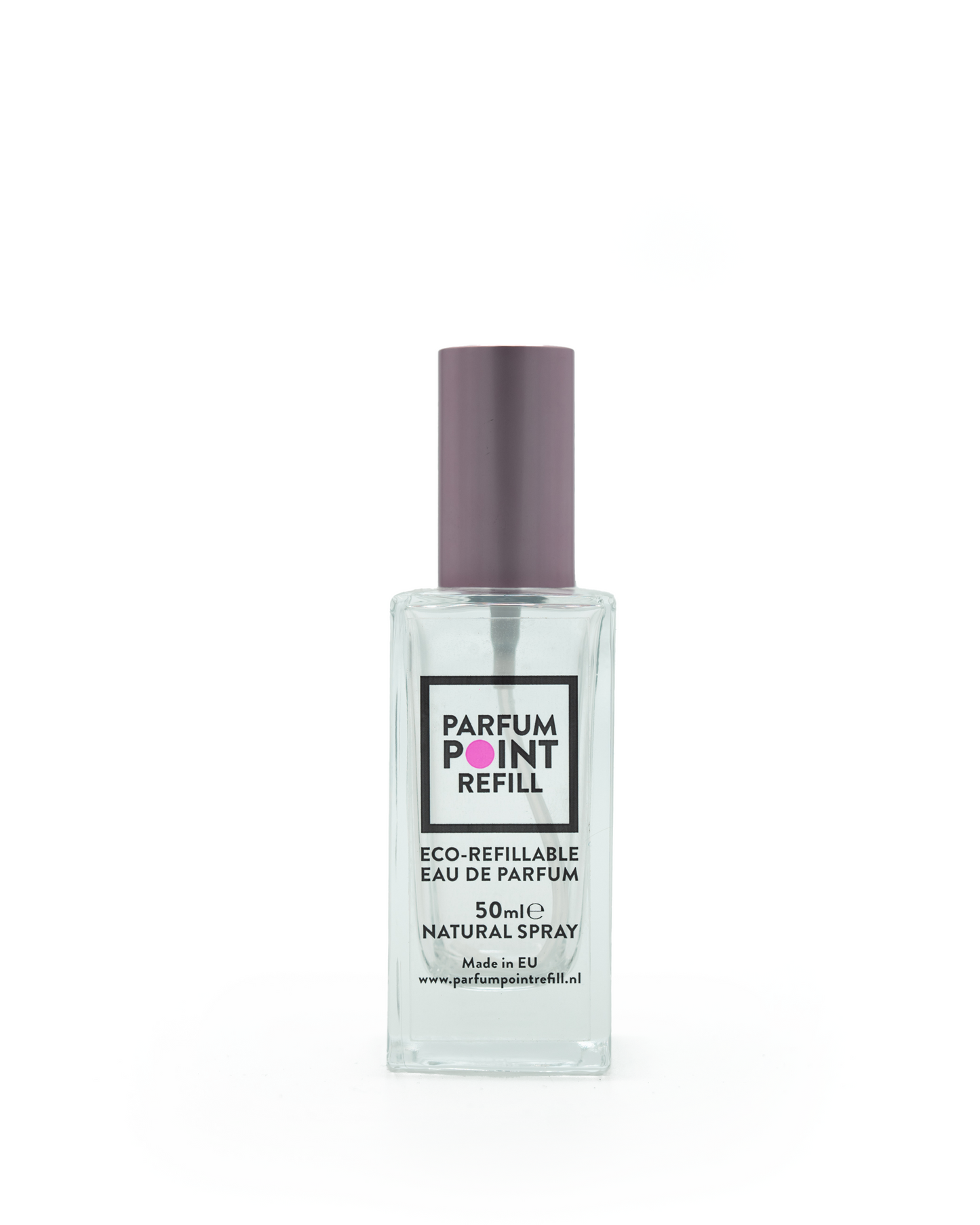 Vierkante flesje doorzichtig 50ML